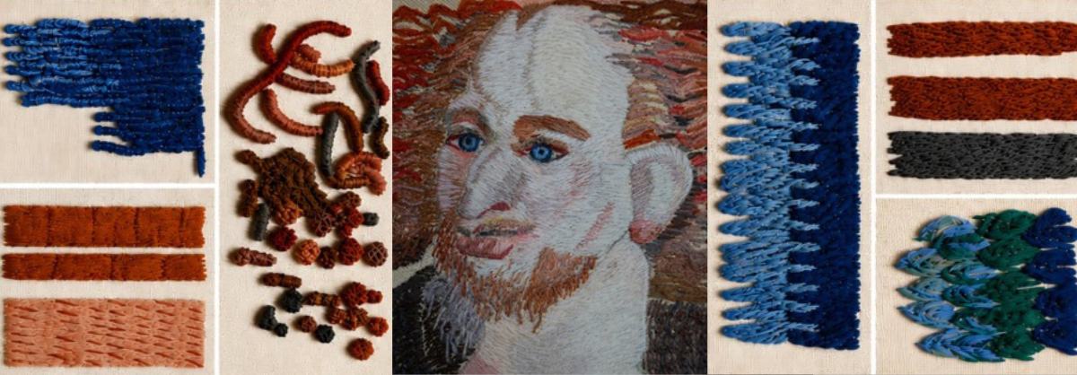 Embroidery and Tapestry Weaving Workshop with Alexis Bernstorff