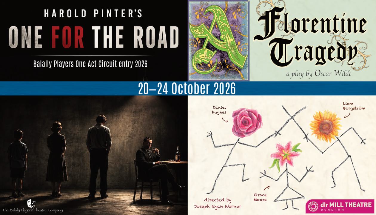 Pinter-Wilde: A Double-Bill featuring One for the Road & A Florentine Tragedy