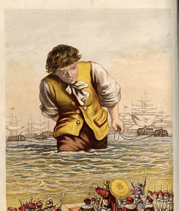 Peplom Selan - Gulliver in books