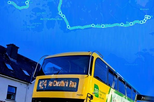 AN 424: AN BUS GO DTÍ AN GHEALCHATHAIR | THE BUS TO THE BRIGHTCITY