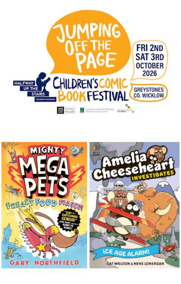 Mighty Mega Pets and Amelia Cheeseheart Chat and Draw Along with Gary Northfield and Nene Lonergan