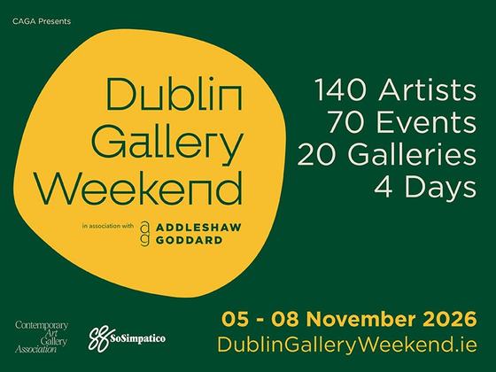 Dublin Gallery Weekend 2026