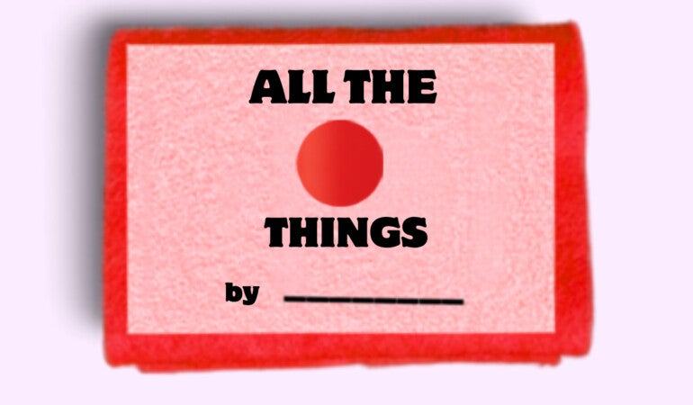 Early Years Workshop: All The Red Things