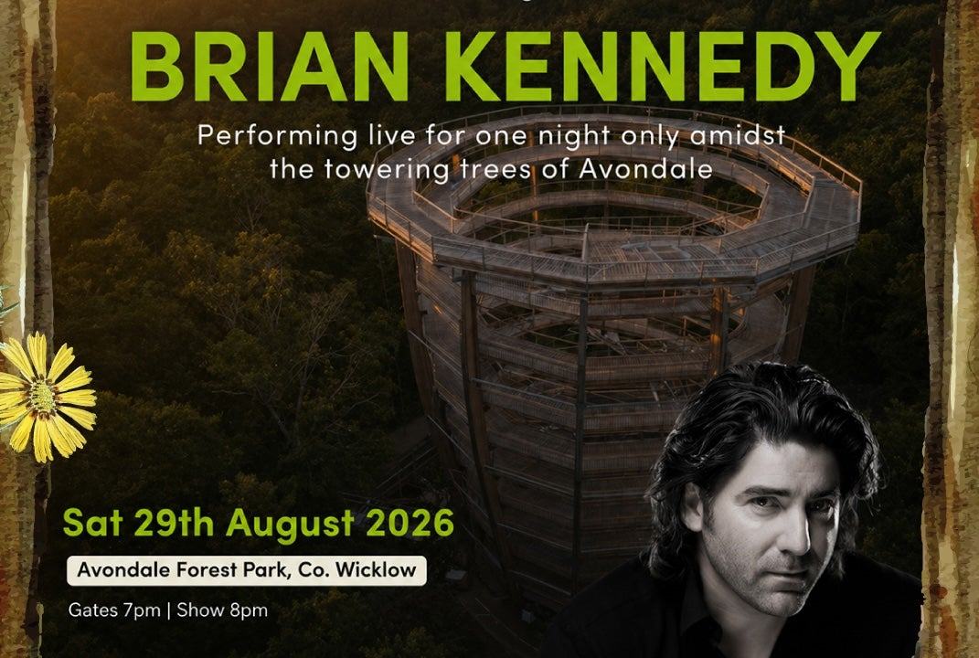 Treetop Live presents Brian Kennedy at Beyond the Trees Avondale