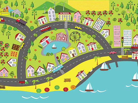 Family Day: A Giant Colour Map