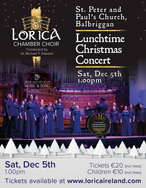 Lorica – Lunchtime Concert – St Peter & Paul’s Church
