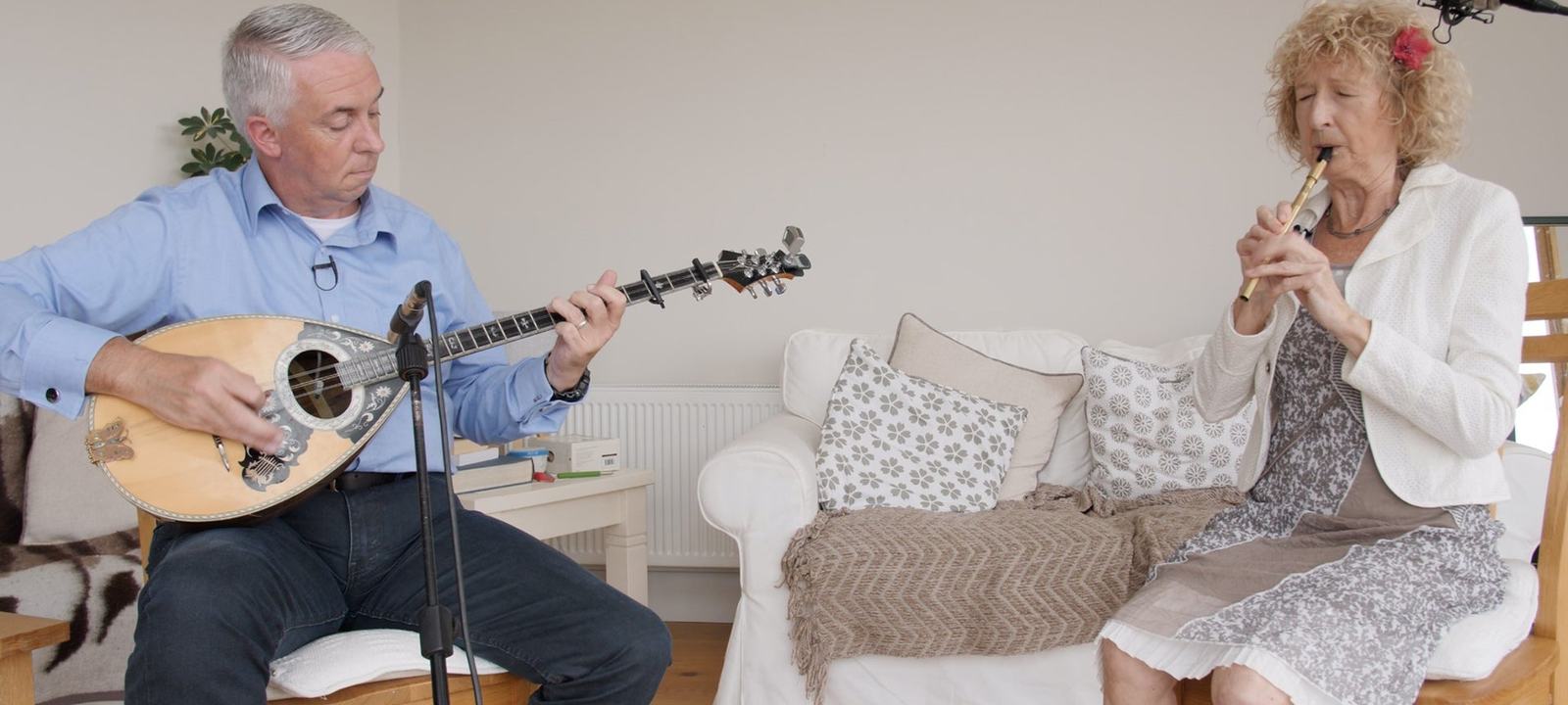 Mary Bergin & Mick Conneely at the Ancient Music Festival