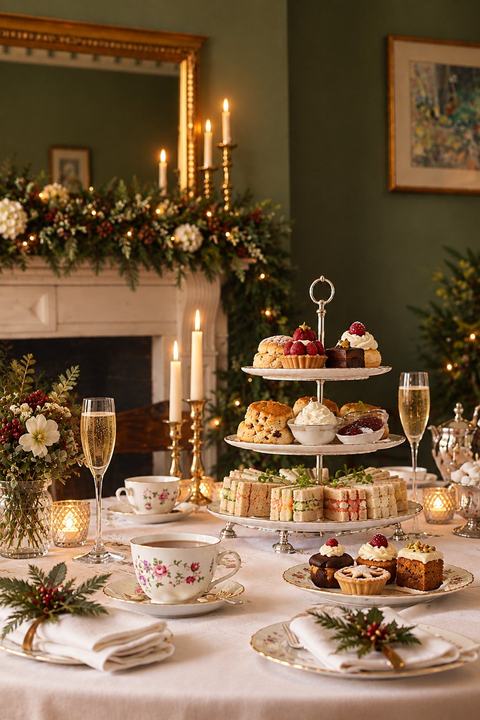 Festive Afternoon Tea in the West Wing