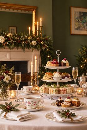 Festive Afternoon Tea in the West Wing