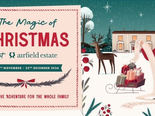 The Magic of Christmas at Airfield Estate