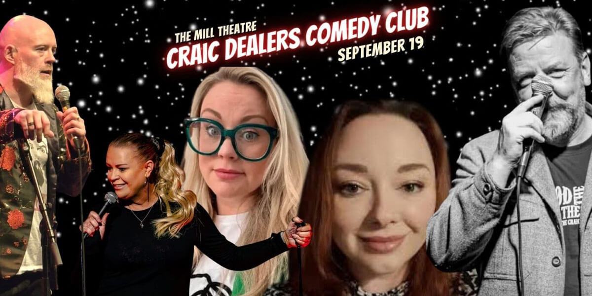 Craic Dealers Comedy Club Presents ‘The Housewives Favourite’ Gary Lynch and Guests
