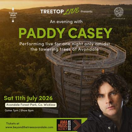 Treetop Live presents Paddy Casey