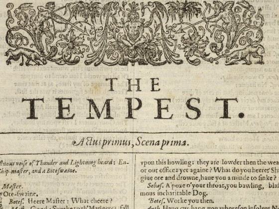 The Tempest – Liberties College, Bull Alley