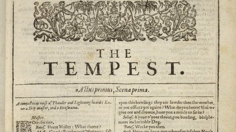 The Tempest – Liberties College, Bull Alley