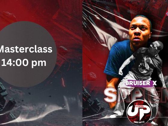 Level Up Street Dance Workshop with Sapien aka Brui5er X