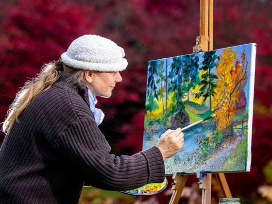 Irish School Of Landscape Painting Wicklow