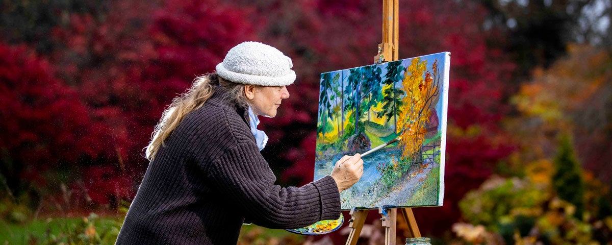 Irish School Of Landscape Painting Wicklow