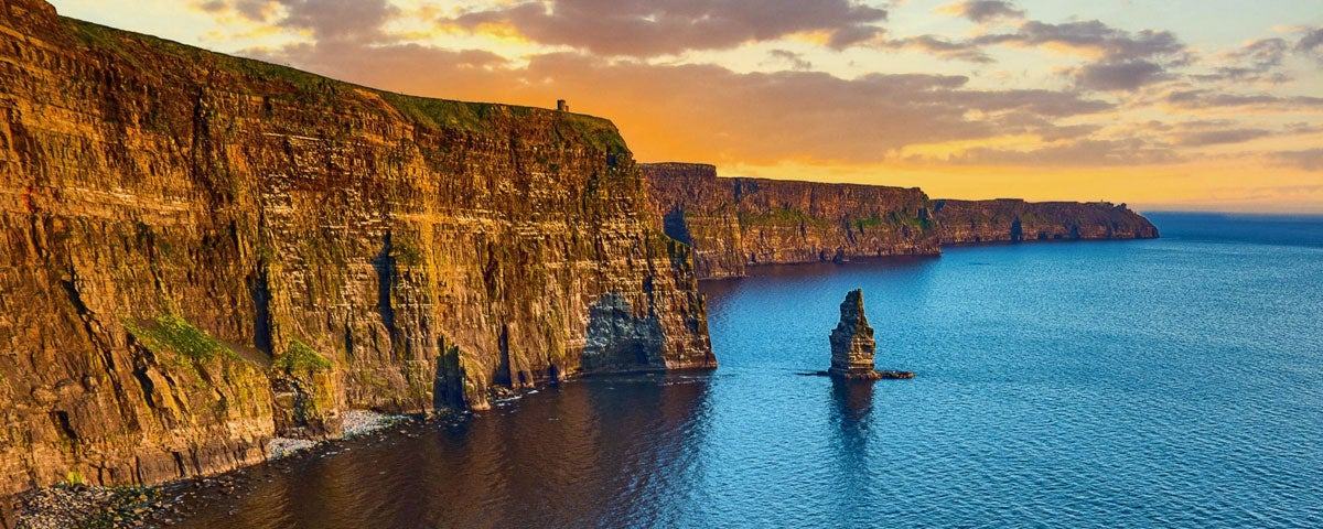 Cliffs of Moher, Atlantic Edge Ocean Walk & Galway City Day Tour From Dublin - Wild Rover Tours