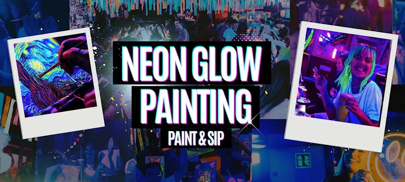 June Neon Painting | Space Painting