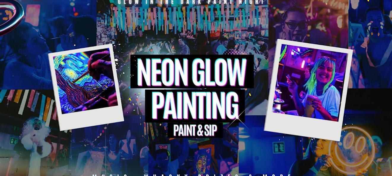 Neon Painting | Techno Painting