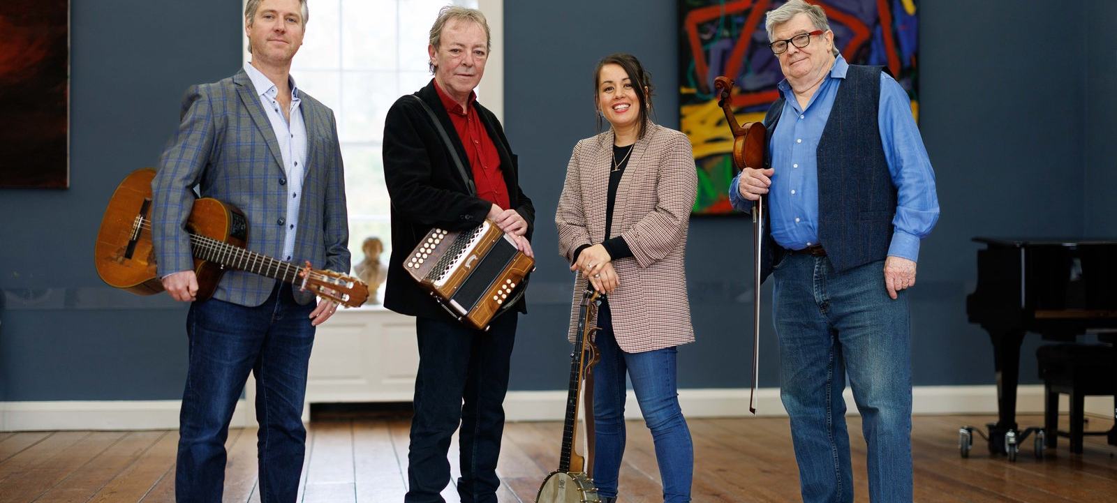 Kevin Burke, Dermot Byrne, Noriana Kennedy and Jim Murray