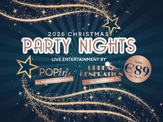 Christmas Party Nights at Talbot Hotel Stillorgan