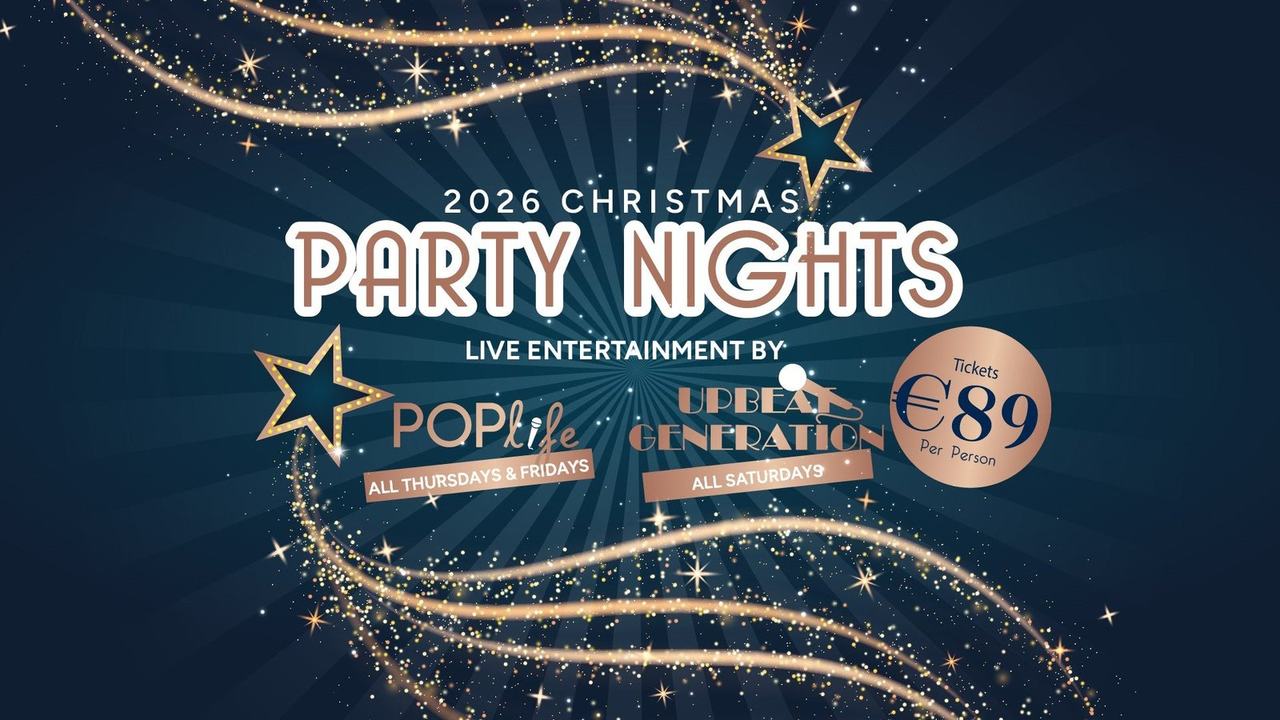 Christmas Party Nights at Talbot Hotel Stillorgan