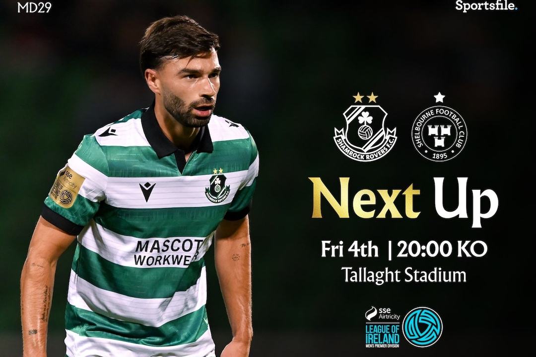 Shamrock Rovers vs Shelbourne at Tallaght Stadium