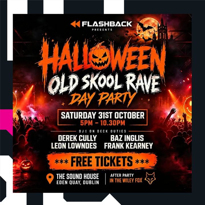 Flashback Presents - Halloween Old School Rave - Day Party