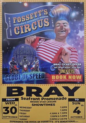 Fossett’s Circus returns to Bray!