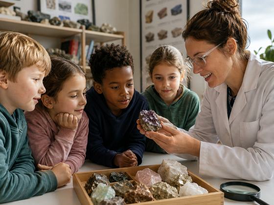 Minerals in Action: European Researchers' Night