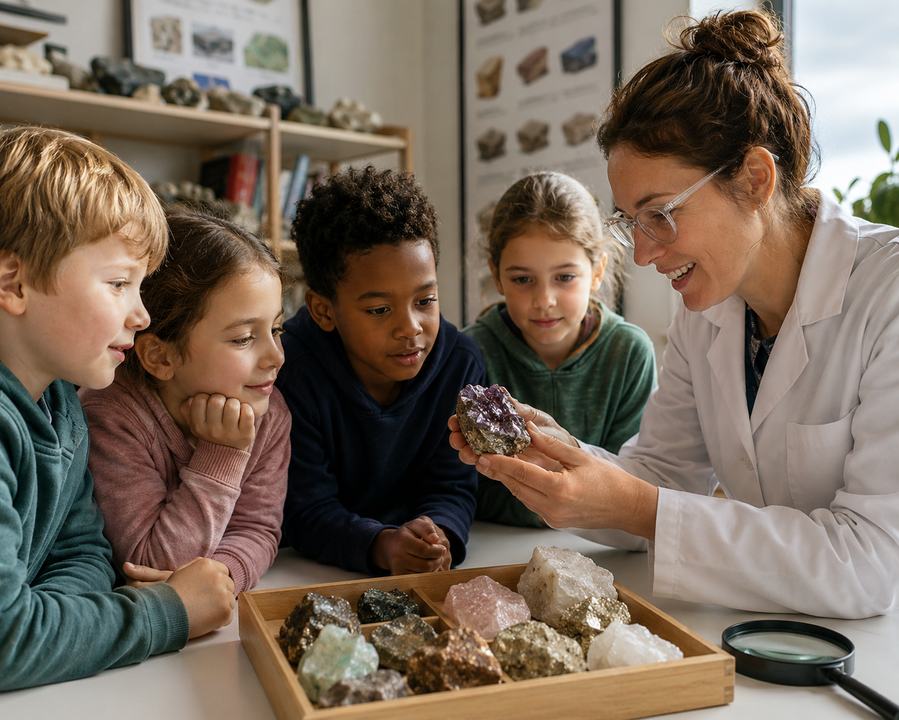 Minerals in Action: European Researchers' Night