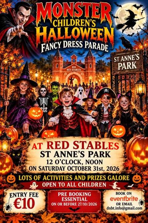 Monster Children's Halloween Fancy Dress Parade