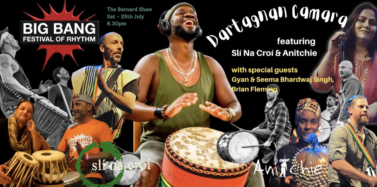 Big Bang Festival of Rhythm 2026: World Music Night with Dartagnan Camara