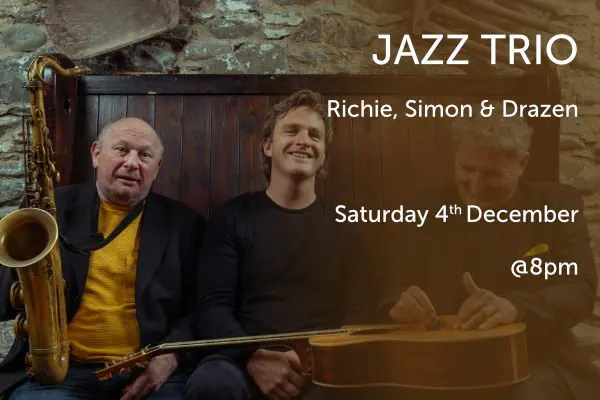 Jazz Trio - Richie Buckley, Simon Morgan & Drazen Derek