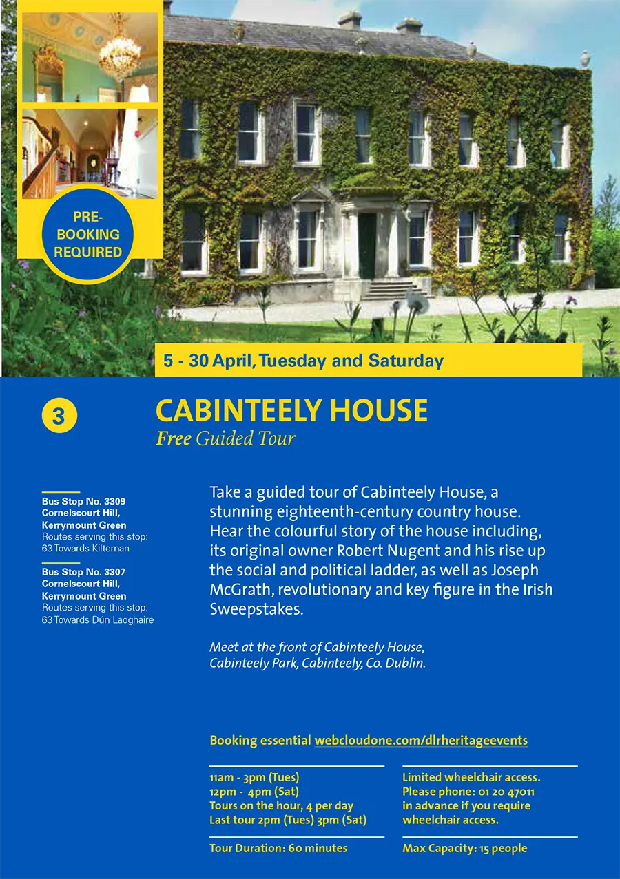 Cabinteely House - Free Guided Tour