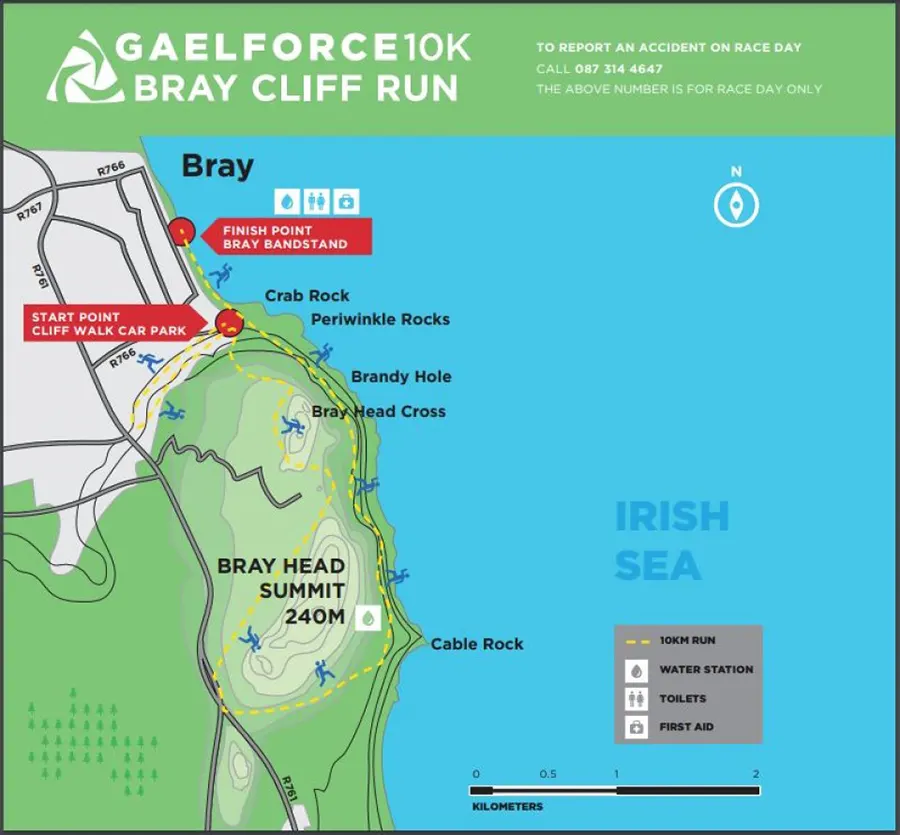 Gaelforce Bray 10K Cliff Run 2023