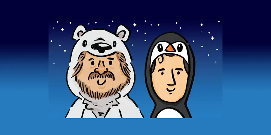 Polar Bear & Penguin