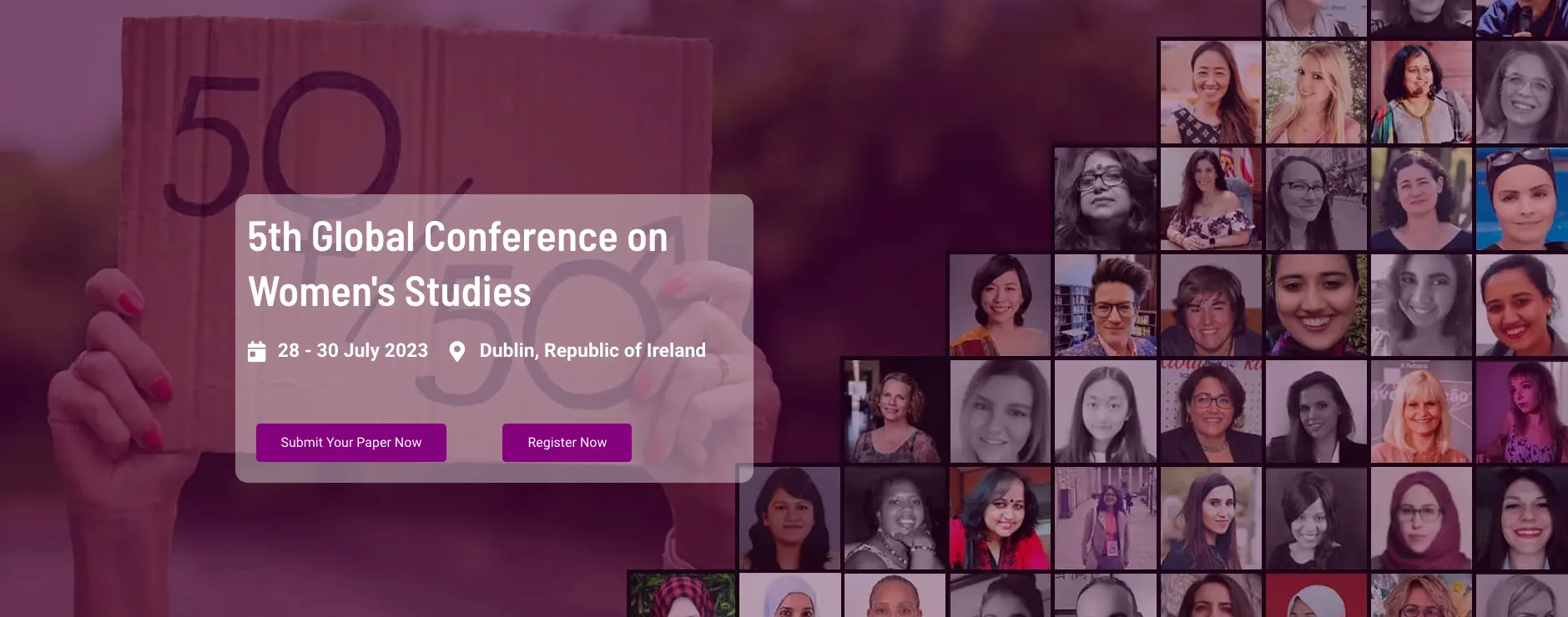 The 5th Global Conference on Women’s Studies